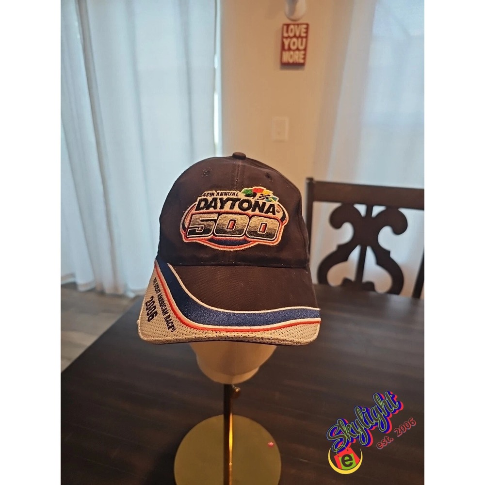 Isc Black Nascar Daytona 500 48th Annual‎ 2006 Hat Cap Auto Car Racing One Size